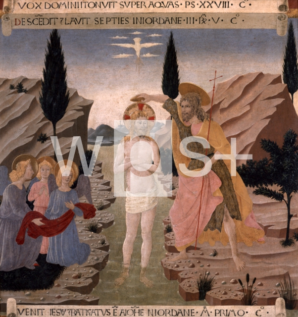 BALDOVINETTI Alessio｜キリストの生涯：キリストの洗礼
