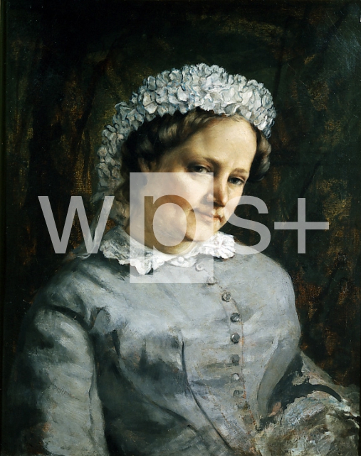 COURBET Gustave｜プルードン夫人の肖像