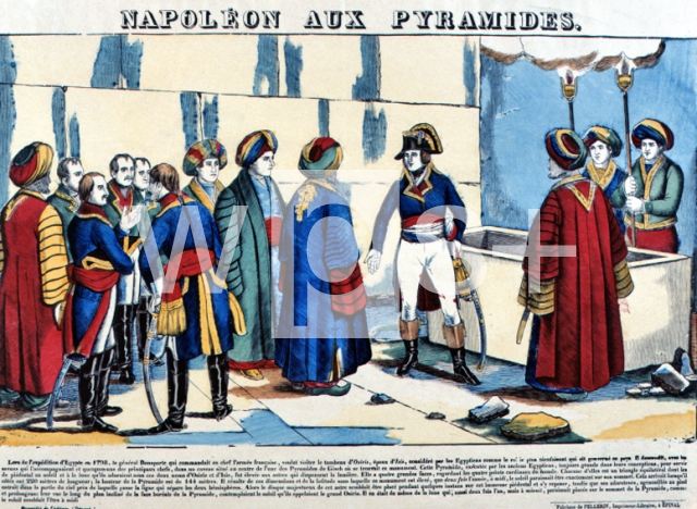 ｜ピラミッドのナポレオン、1798年