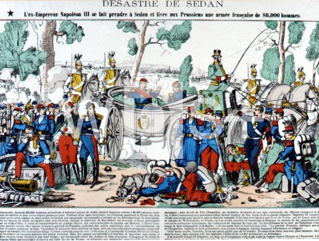｜セダンの戦いで捕虜となったナポレオン3世、1870年9月2日