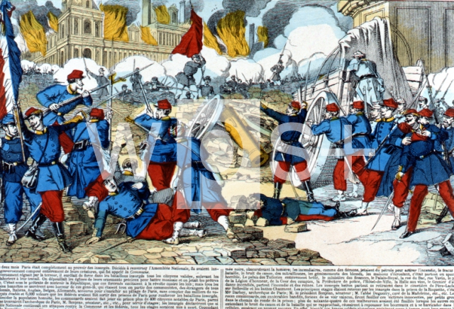 パリ市庁舎の焼打ち、1871年5月 - 歴史 | wps+（ワールド