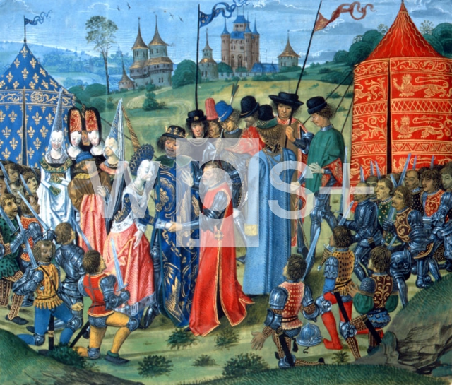 FROISSART Jean｜リチャード2世とシャルル6世の娘イザベラとの結婚、1396年11月4日。