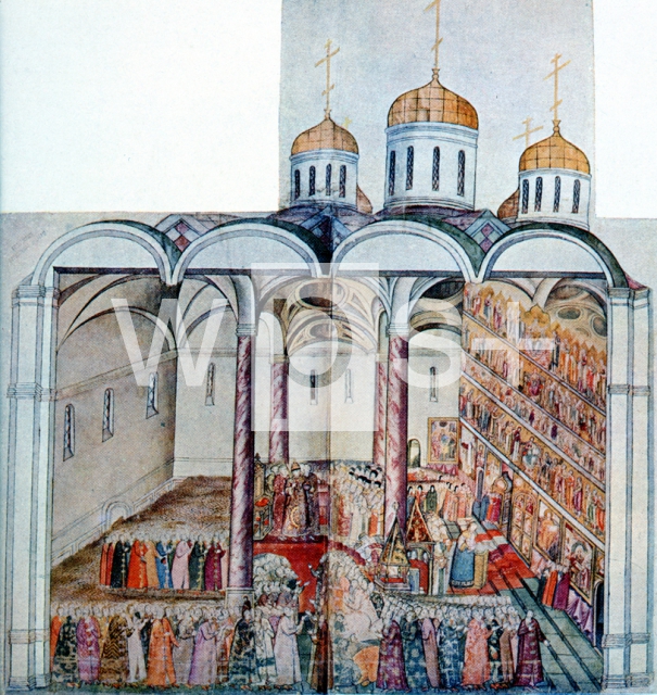 ｜ミハイル・ロマノフの戴冠式、1613年