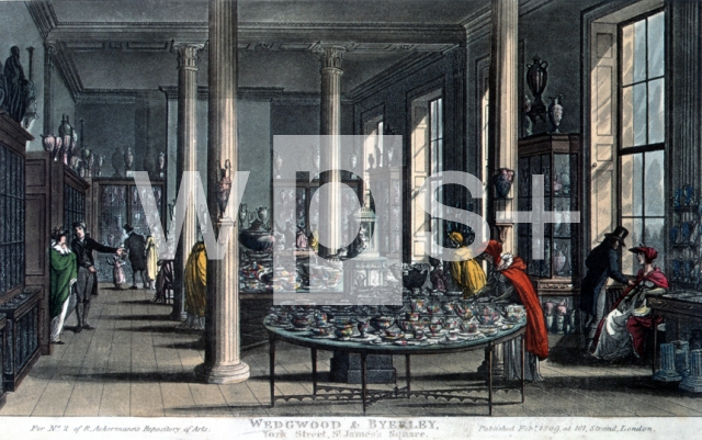 ｜ウェッジウッドのセント・ジェームス広場店、1809年