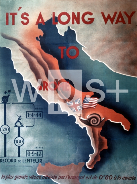 ｜イタリアに於ける連合軍の進軍に対する宣伝