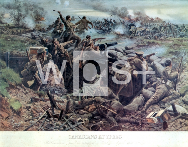 ｜イープルの戦い、1915年4月24日