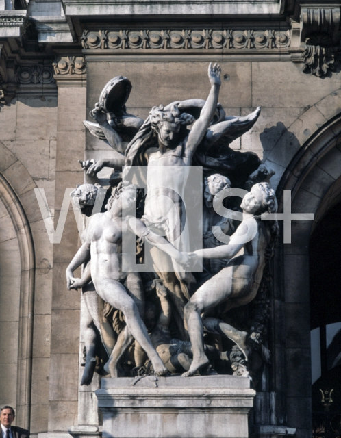 GARNIER Charles｜ガルニエ宮の彫刻「ダンス」