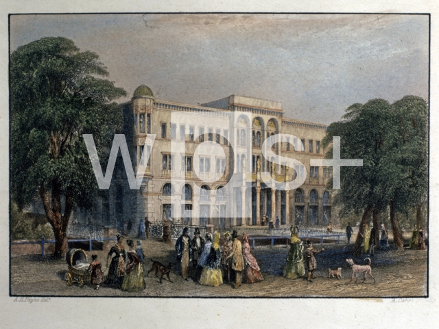 ｜ライプツィヒのセントラル・ホール、1840年
