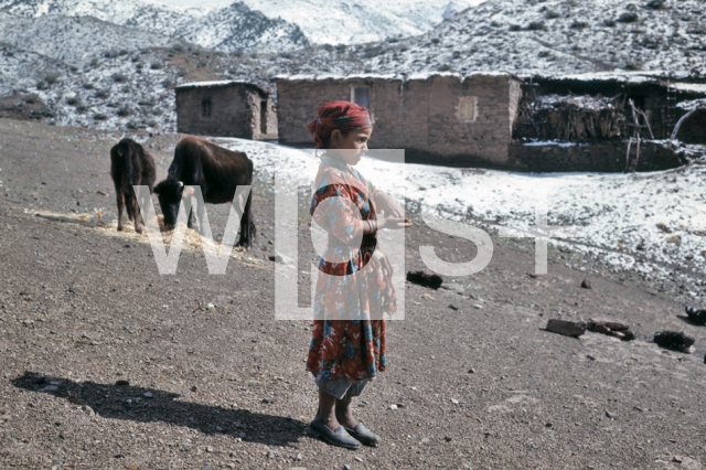 ｜アトラス山脈近くに住むベルベル族の子供