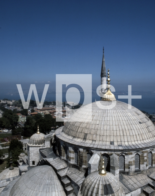 AGA Sedefhar Mehmet｜スルタンアフメト・モスク（ブルーモスク）の中央ドーム