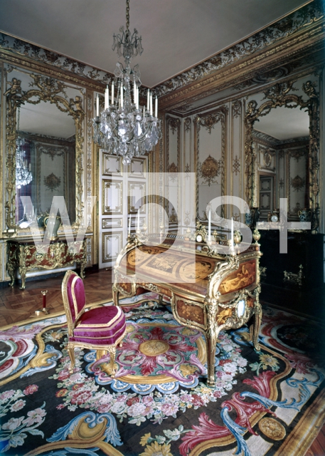 OEBEN Jean-Francois / RIESENER Jean-Henri｜ルイ15世の部屋と机
