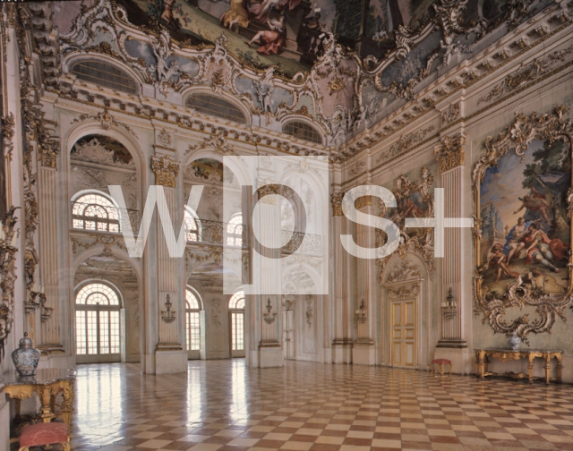 CUVILLIES Francois de / ZIMMERMANN Johann Baptist｜ニンフェンブルク宮殿の大広間