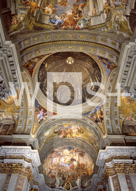 GRASSI Orazio｜サンティニャーツィオ・ディ・ロヨラ聖堂の穹窿