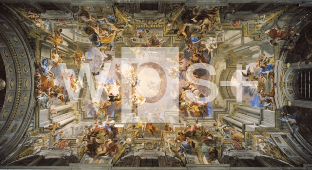 POZZO Andrea｜サンティニャーツィオ・ディ・ロヨラ聖堂「サンティニャーツィオの栄光」