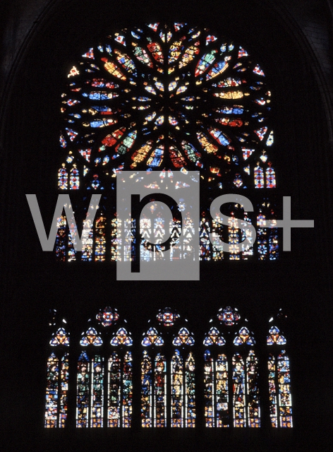 LUZARCHES Robert de｜ノートルダム大聖堂 (アミアン)の北袖廊のバラ窓