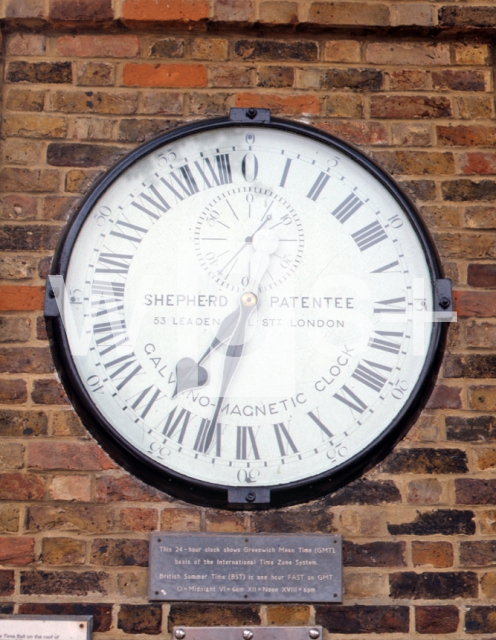 グリニッジ天文台の時計-