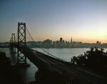 PURCELL Charles Henry｜サンフランシスコ・オークランド・ベイブリッジとサンフランシスコの夜景