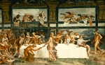 ROMANO Giulio｜アモーレ（キューピッド）とプシケの婚礼の饗宴