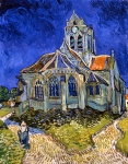 VAN GOGH Vincent｜オーヴェールの教会