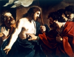 GUERCINO (Giovanni Francesco Barbieri)｜聖トマスの不信