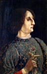 POLLAIUOLO Antonio｜ガレアッツォ・マリア・スフォルツァの肖像
