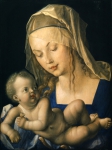 DÜRER Albrecht｜嬰児を抱くマリア