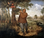 BRUEGHEL Pieter 'The Elder'｜農民と鳥の巣取り