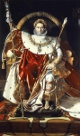 INGRES Jean Auguste Dominique｜玉座のナポレオン1世、1806年