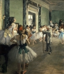DEGAS Edgar (Hilaire Germain Edgar de)｜バレエの授業