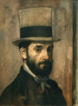 DEGAS Edgar (Hilaire Germain Edgar de)｜レオン・ジョゼフ・フロランタン・ボナの肖像