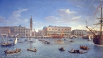 WITTEL Gaspar van (Vanvitelli) ｜ヴェネツィア、サン・ジョルジョ島からの眺め