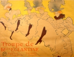 TOULOUSE-LAUTREC Henri de｜トゥループ・ド・マドモワゼル・エグランティーヌ