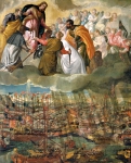 VERONESE Paolo｜レパントの海戦の愚意画