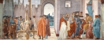 LIPPI Filippino｜シモン・マグスとの論議（右）と聖ペテロのはりつけの刑（左）