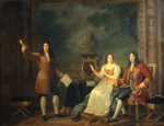PHILIPAUT Julie｜ルイ14世とマントノン夫人の前で「アタリー」を朗読するラシーヌ