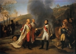 GROS Antoine-Jean｜アウステルリッツの戦いの後、会見するナポレオンとフランツ2世