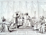 ｜コンコルダートに署名するピウス7世、1801年7月15日