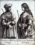 ｜カノッサのマティルダと父ボネファチウス