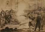 ｜「流血の週間」に銃殺されるコミューン兵士、1871年5月