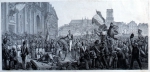 ｜市庁舎へ到着するルイ＝フィリップ、1830年7月31日