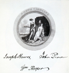 ｜ノースカロライナ州の紋章と代表者のサイン