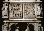 ｜聖アウグスティヌスの棺祭壇（部分）
