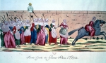 ｜ヴェルサイユに向けて前進する元気な婦人たちの先発隊、1789年10月5日