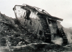 ｜ウェーリーにてイギリスのF4戦車、1917年10月20日