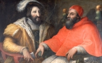 VASARI Giorgio e Aiuti｜フランソワ1世と対談するクレメンス7世