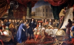 TESTELIN Henri apres LE BRUN Charles｜科学アカデミーの設立、1666年、及び天文台の建設、1667年