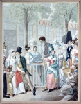 ｜カフェ「ラ・ロトンド」、1788年頃