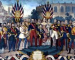｜万国博覧会の後、外国の君主を迎えるナポレオン3世、1867年