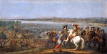 VAN DER MEULEN Adama Francois｜オランダを攻撃する為ライン川を渡るルイ14世と彼の軍隊、1672年