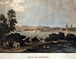 ｜リンダウとボーデン湖、1850年